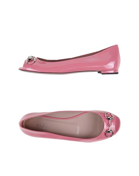 gucci flats pink